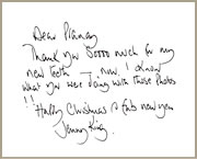 Patient testimonial 1